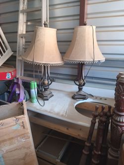 Set of lamps