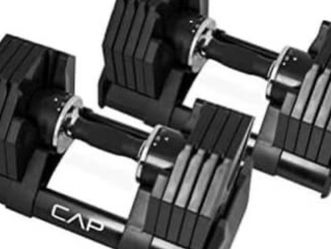 BRAND NEW CAP ADJUSTABLE DUMBBELLS