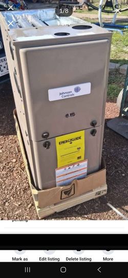 New Johnson controls tm9v040a10mp12cb 2.5 ton gas furnce