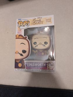 Funko Pop! Disney: Beauty and The Beast - Cogsworth Multicolor 3.75 inches
