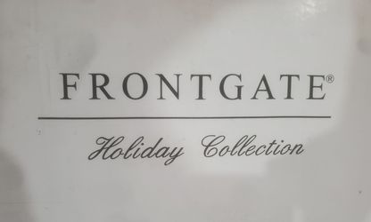 FRONTGATE CHRISTMAS ORNAMENTS