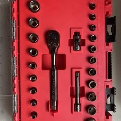 Craftsman Socket Wrench And Set 1/2 In 