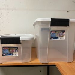 Sterilite Ultra latch Boxes, 18/30qt