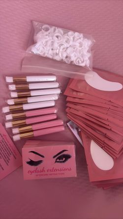 eyelash extensions after care cards and more
