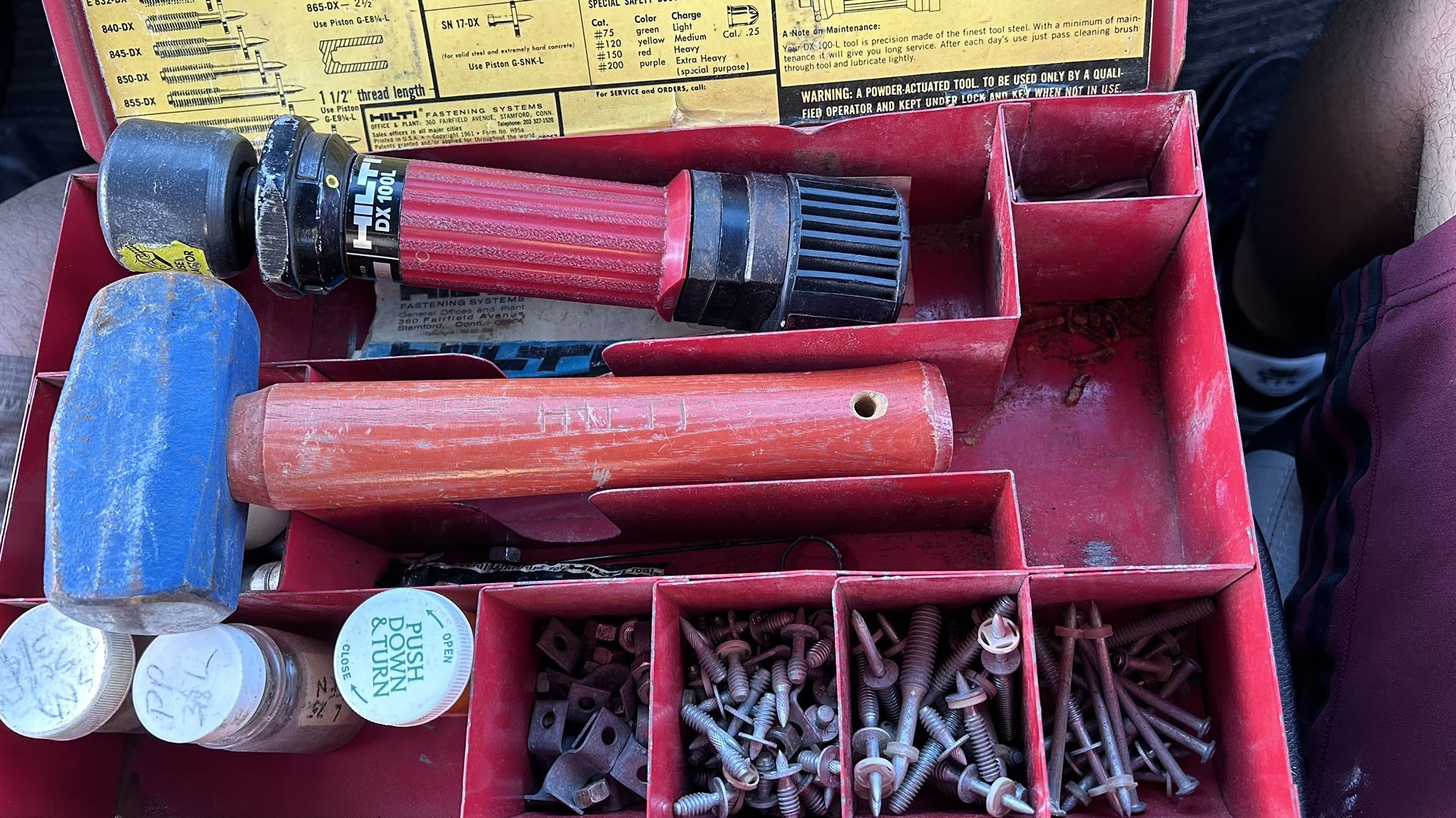 Hilti Dx-100 Piston Drive Tool 