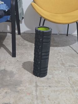 Black Textured Foam Roller