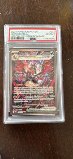 Pokemon TCG Charizard ex 234/091 Paldean Fates SIR Holo PSA 10 (2024)