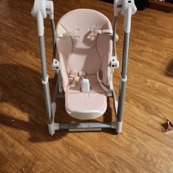 INFANS 3 In One Highchair, Swing And Booster Seat