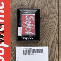 Supreme Swarovski Zippo