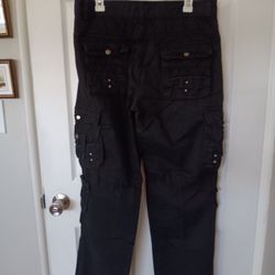 Y2k Japanese Junye Jeans Multipocket Pants 36x34