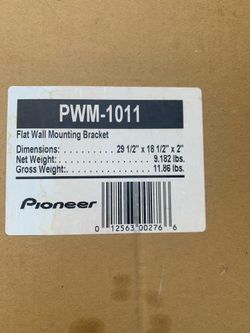 Pioneer elite tv wall mount