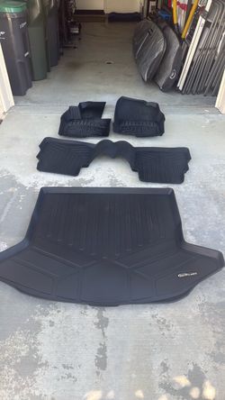 Weather Tech and Smart liner Rubber Car Mats (Fits 2022 Mazda Cx5 size)