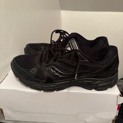 Saucony Black Running Sneakers