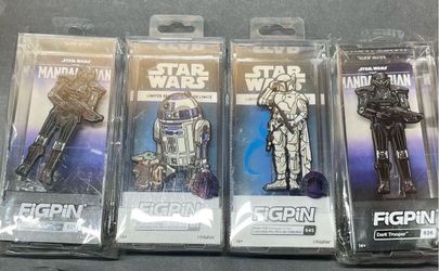 Star Wars fig pins lot