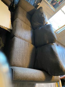 New grey couch