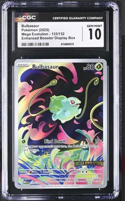 Bulbasaur 133 stamped cgc 10