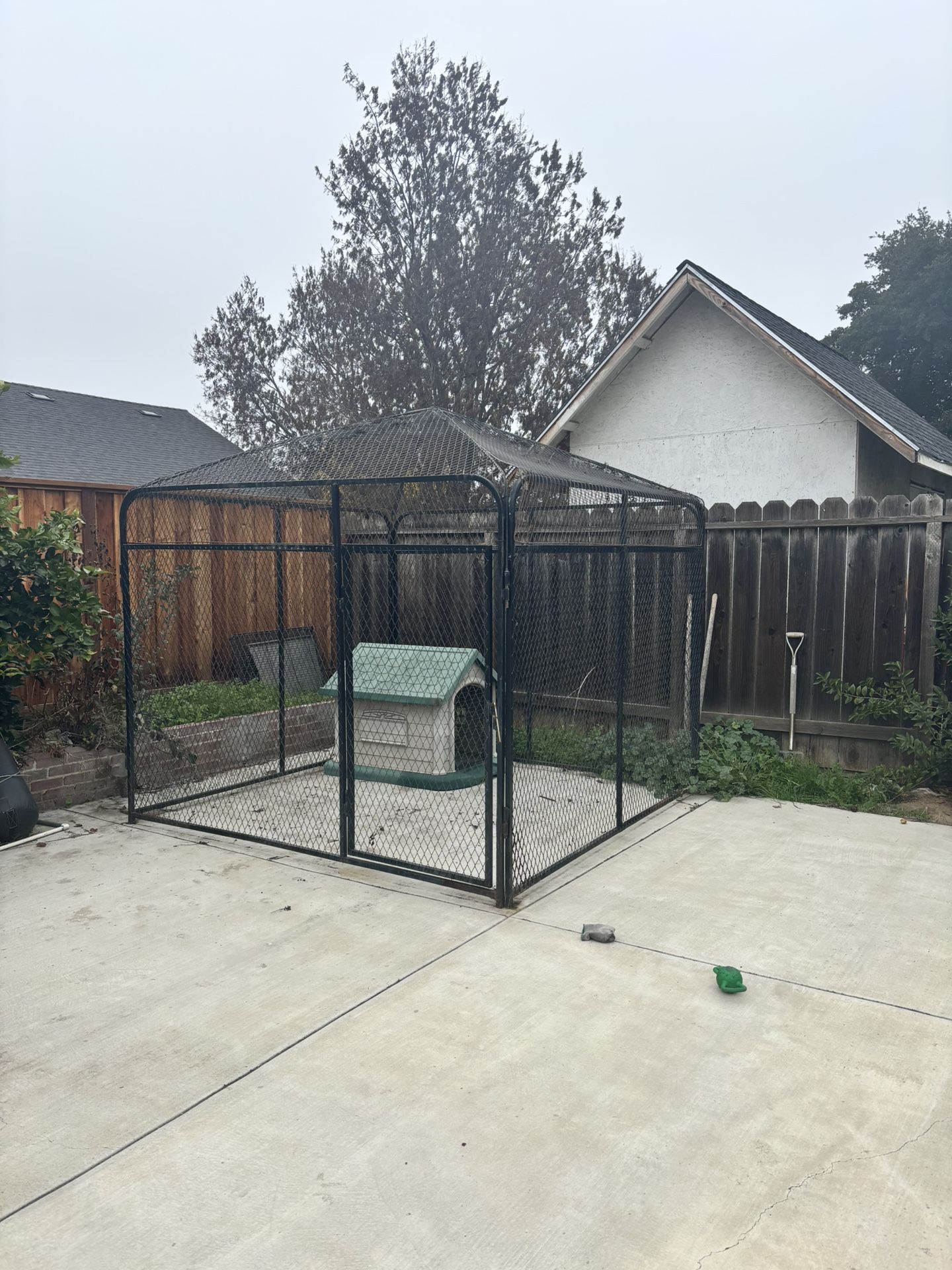 Tall Black Wire Pet/Storage Cage with Door