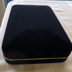 Black Velvet Necklace Gift Boxes Brand New