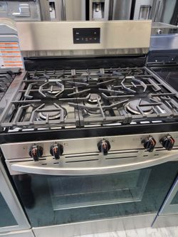 Frigidaire Gas Stove Stainless Steel 5 Burners
