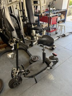 Electric Scooter With Seat