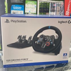 Ps5 G29 racing wheel!! Financing available!!