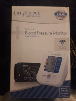 Life Source Deluxe Blood Pressure Monitor