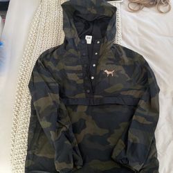 Pink Camo Windbreaker 