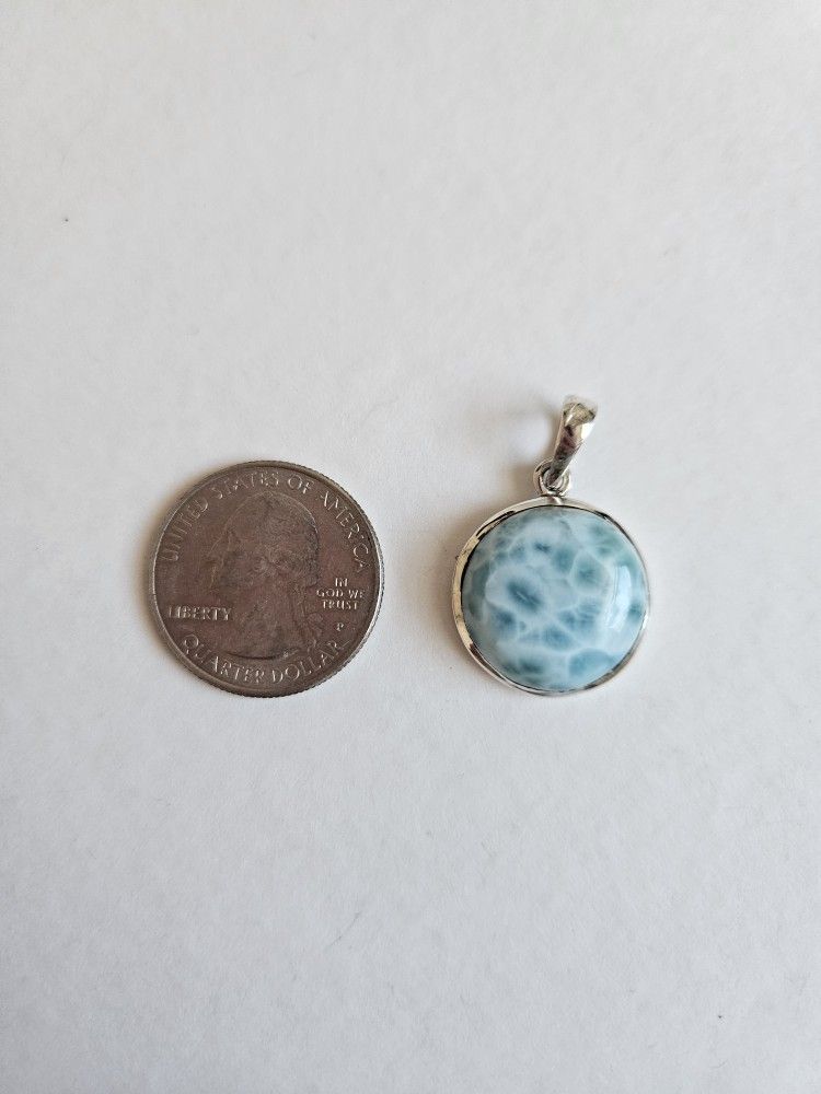 Larimar Pendant