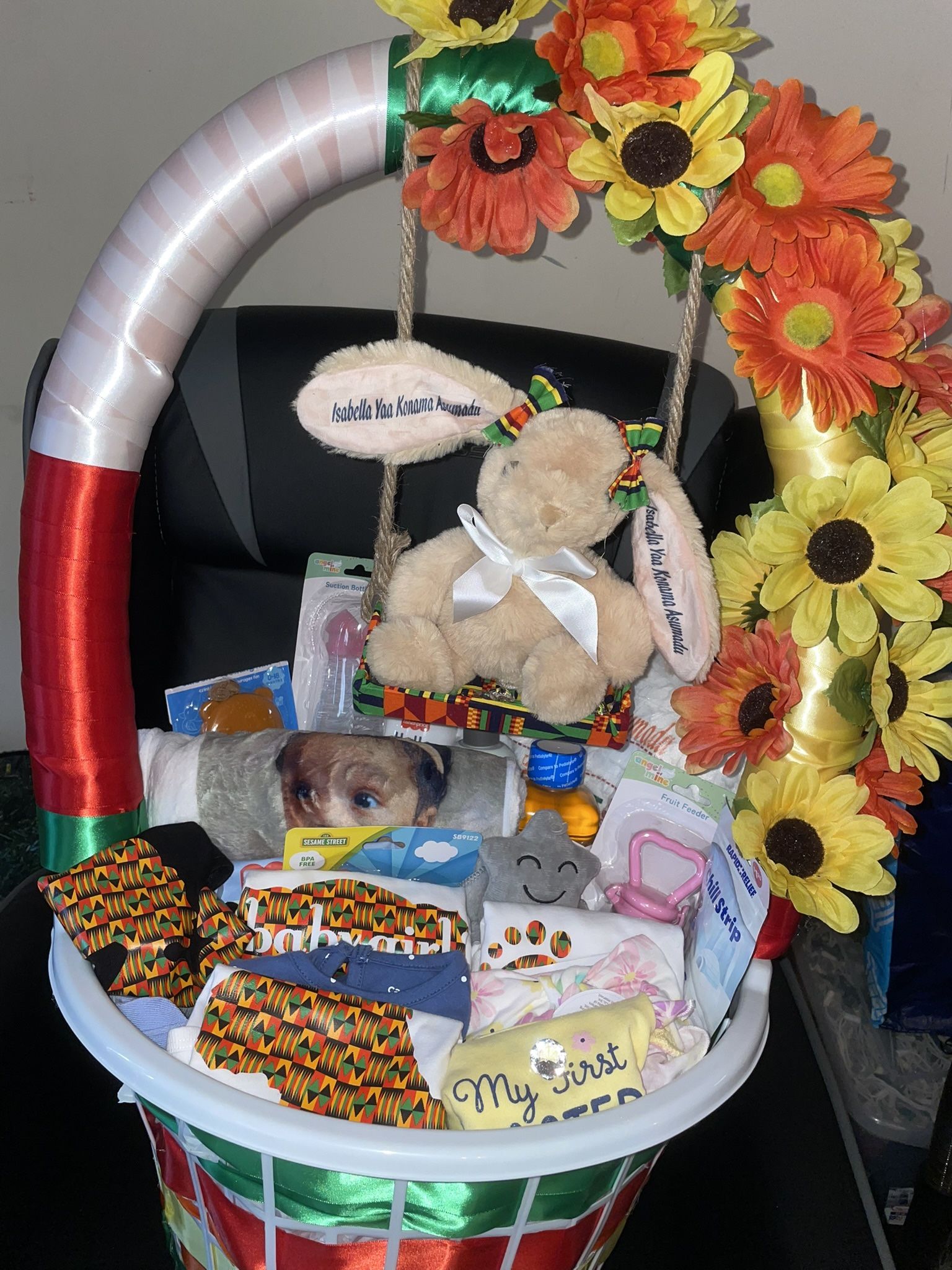 Ethnic Baby Shower Basket