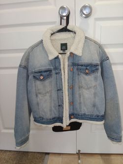 Thick jean jacket