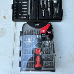 Skil 50 Piece Ratcheting Flex Driver Set Plus Montana Screwdriver Set