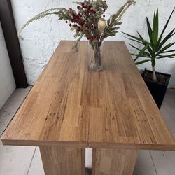 Modern Wood Table – Perfect for Parties, Events, or Dining