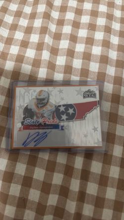 Dylan Sampson autograph Card