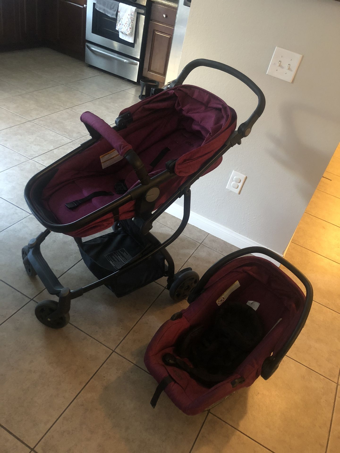 2 in one stroller and car seat