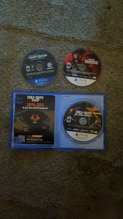 Black Ops-6 /ghost Recon/Modern Warfare 3