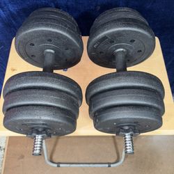 25 lb Adjustable Dumbbells 