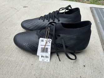 Black Adidas Predator Soccer Cleats 