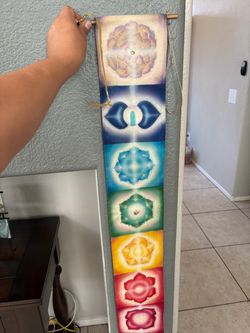 Seven Chakra Wall Hanging Banner