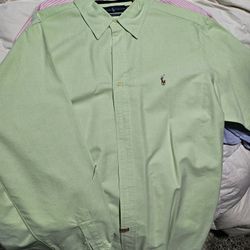 XL RALPH LAUREN DRESS SHIRT 