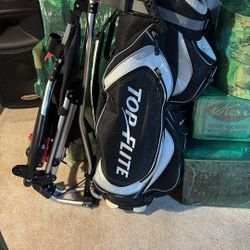 Callaway Clubs, New Top Flight Bag, And Caddy!