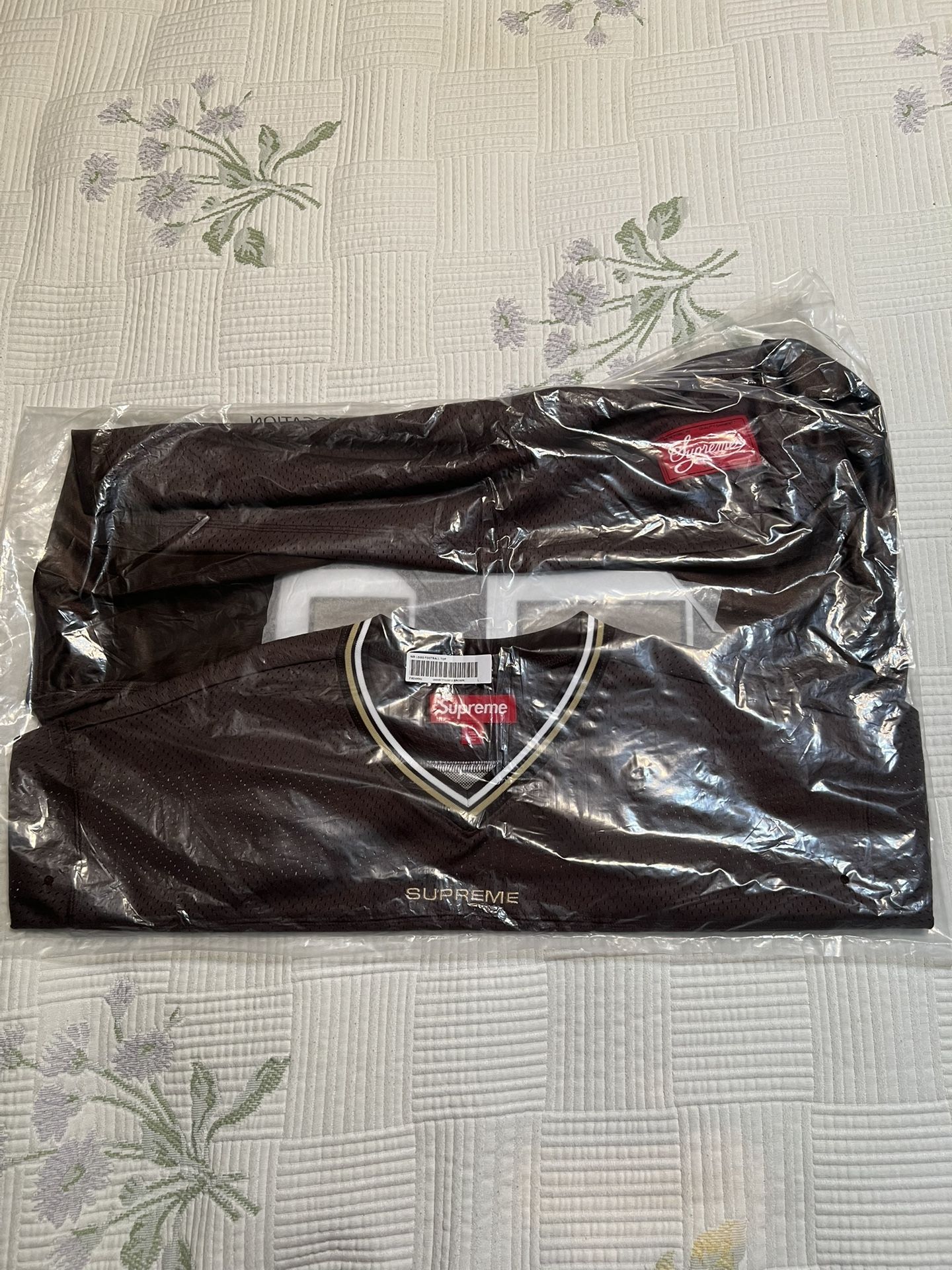 Supreme Jacquard Rib Football Jersey 