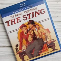 The Sting Blu-ray & DVD 1973 Comedy Drama Paul Newman Robert Redford Movie New Sealed