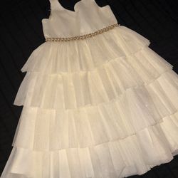 White/Creamish Dress for Girl 