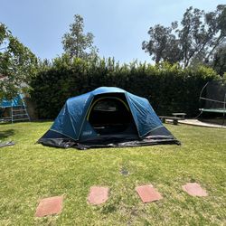 Coleman XL Skydome 10-person Camping Dark Room Tent LIKE NEW USED ONCE!