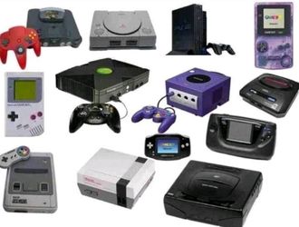 Vintage to PS4 game Consoles