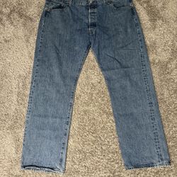 levis 501 jeans size 44x32