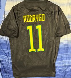 Brazil Rodrygo #11 Soccer Jersey