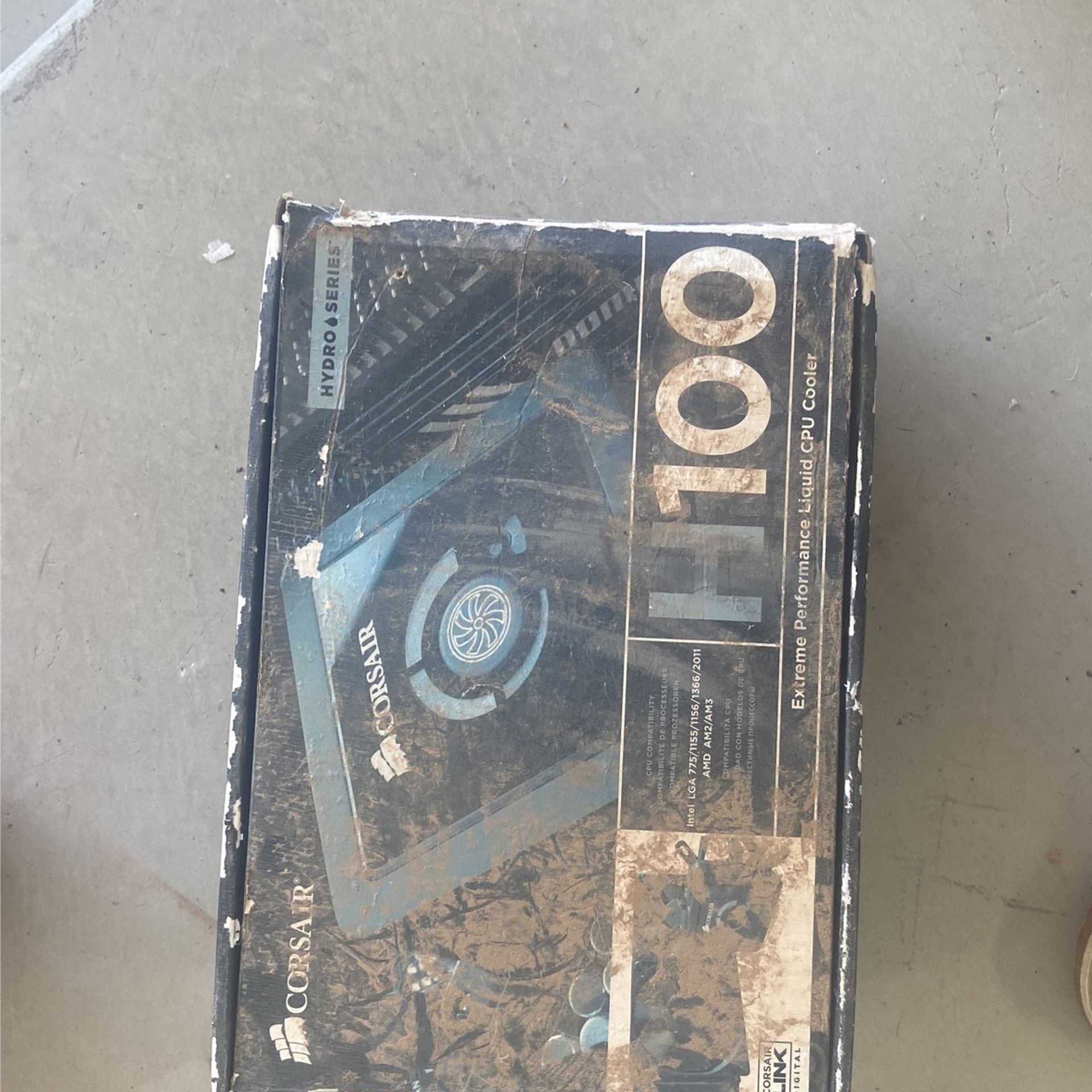 H100 Corsair Water Cooler