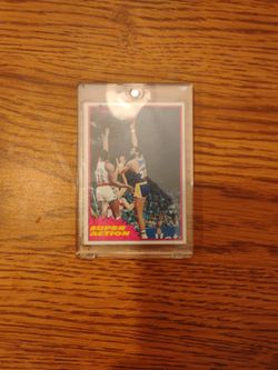 Kareem Abdul Jababar 81 _82 Topps Basketball Card 