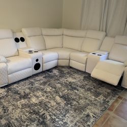 Brand New Power Reclining Sofa / Sofa Seccional Reclinable Nuevo a Estrenar … Fast 🚚